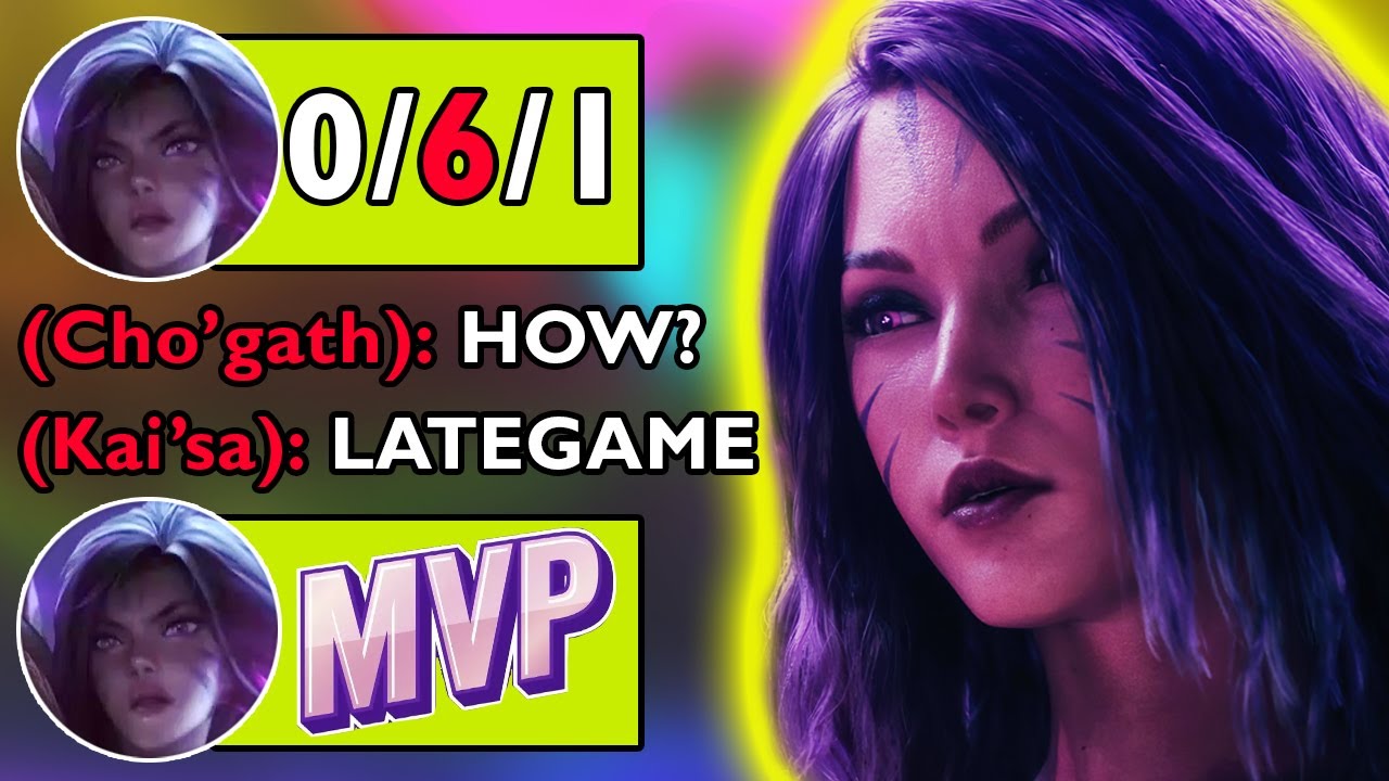 NEVER LET AP KAI'SA GET TO LATEGAME (0/6 COMEBACK)