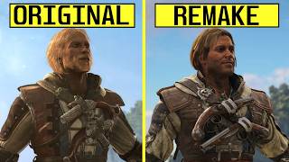 Assassins Creed Black Flag Resynced Vs Original Early Graphics Comparison