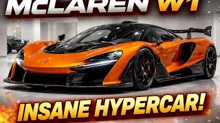 McLaren W1 Hypercar Review 🚀 Stunning Design & Ultimate Performance 🔥