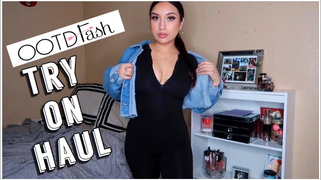 OOTD FASH TRY ON HAUL AND SIZING - YouTube