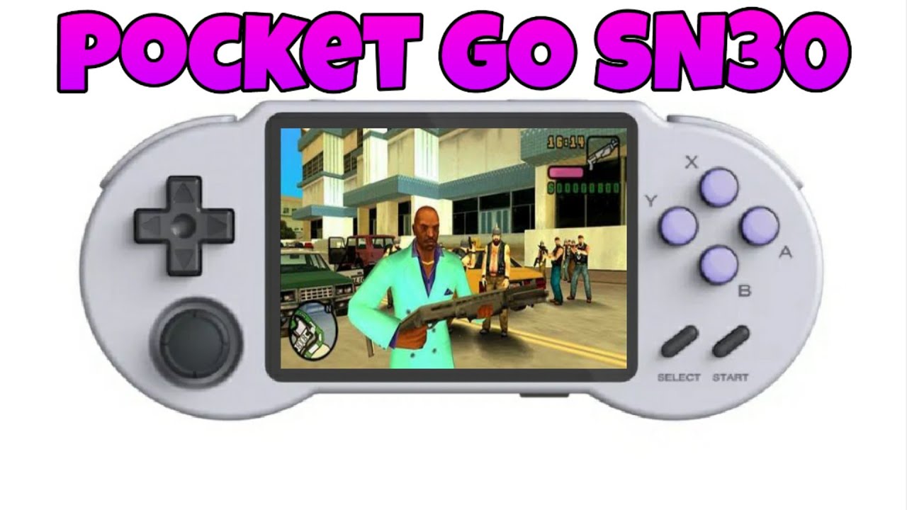 POCKET GO SN30 SE PARECE COM O CONTROLE DA 8BITDO YouTube