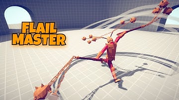 FLAIL MASTER VS EVERY UNITS - Totally Accurate Battle Simulator TABS