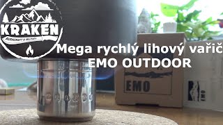 Lihový vařič EMO OUTDOOR - mega lehká a rychlá věcička :)