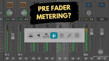 How Pre Fader Metering ACTUALLY Works in Logic Pro