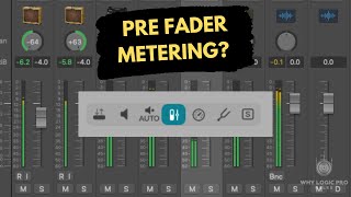 How Pre Fader Metering ACTUALLY Works in Logic Pro