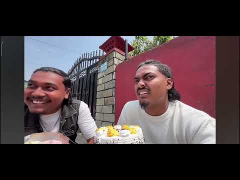 laxmi shreastha ko birthday celebrate gardai anil sunar dai ❤️❤️#kathmandu #funny #anilsunarvlog