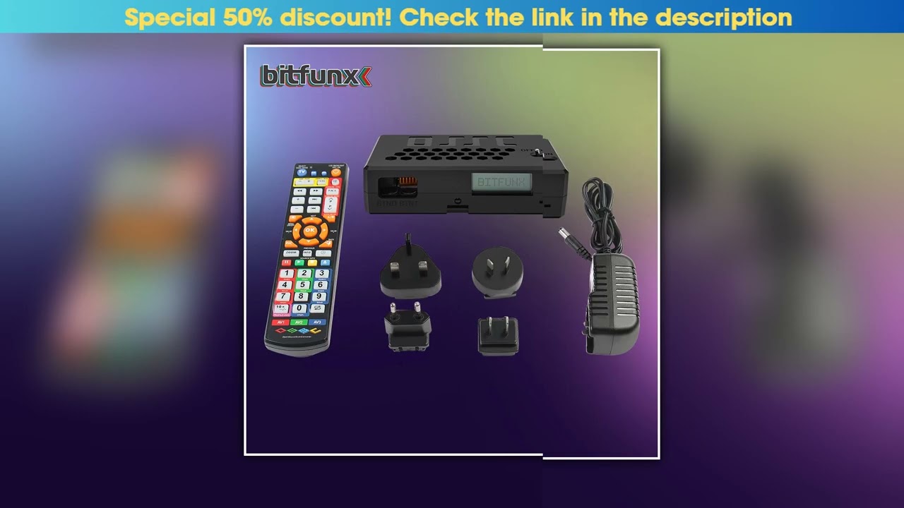 Bitfunx OSSC HW V18 Open Source Scan Converter HDMI Adapter for PS2 SEGA Saturn Nintendo64