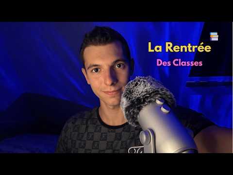 ASMR pour NE PLUS avoir PEUR de la RENTREE 🎒