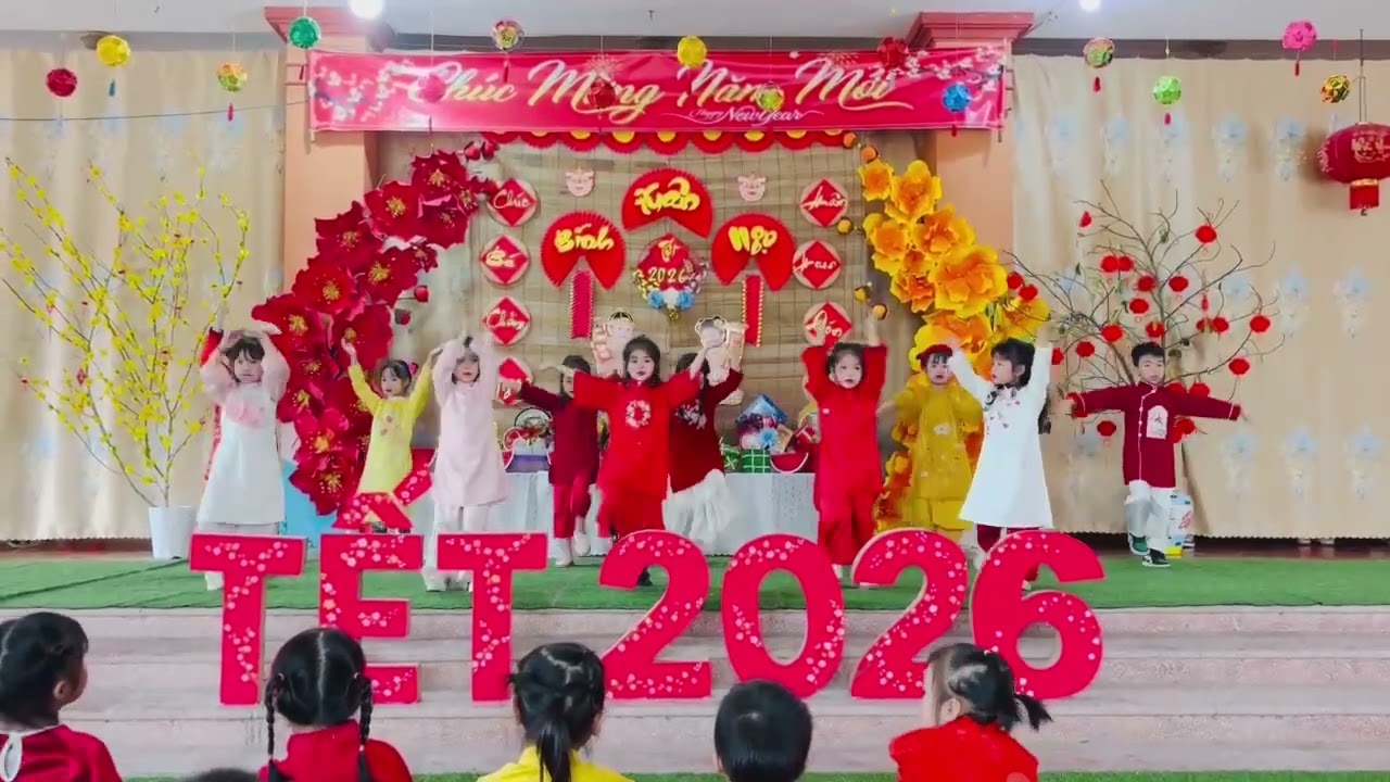 Như hoa mùa xuân 2026 lớp bé Na