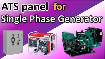 ATS Panel for a Single Phase Generator / How Automatic Transmission Switch works?