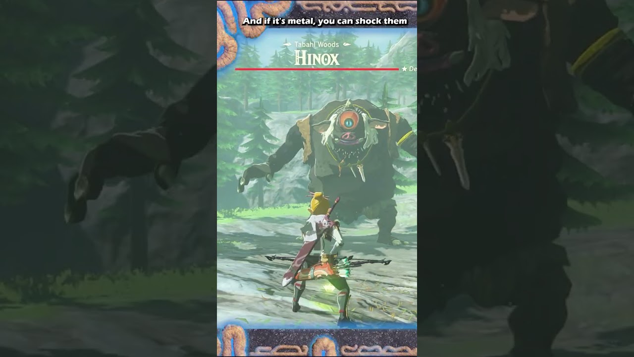 Mini Boss Tricks in Zelda Breath of The Wild | BotW Lynel, Hinox, Stalnox, Molduga