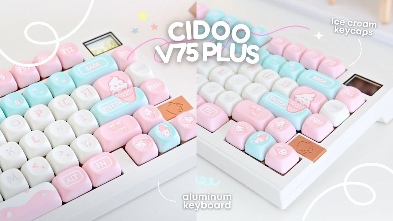 epomaker CIDOO V75Plus VIAKit + Mintスイッチ CIDOO V75 Plus VIA Kit – epomaker