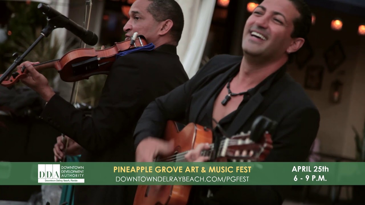 Pineapple Grove Art & Music Fest 2019 Promo | Downtown Delray Beach
