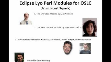 Eclipse Lyo Perl Module roundtable discussion (Lyo + Perl Modules 3/3)
