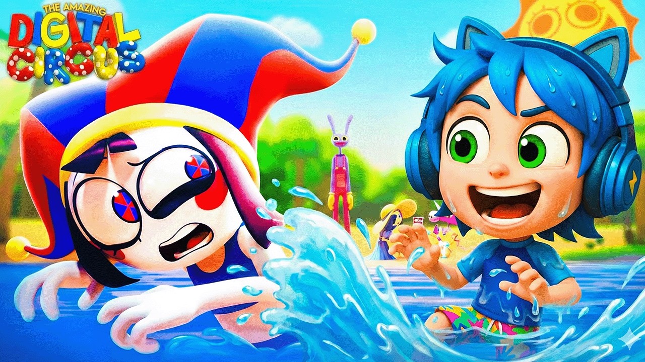 Thumbnail de DIGITAL CIRCUS EPISÓDIO 7 🏝️ *todo mundo foi pra praia*