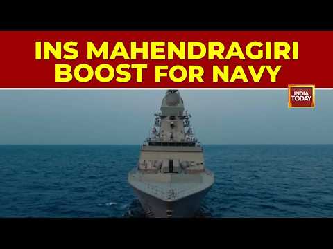 Navy Commissions Stealth Frigate INS Mahendragiri Amid Indo-Pacific Security Concerns | India Today