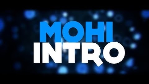 Mohi Intro | By:VarikX | [C4D/AE] Make your own version [PNGS IN DESC!] [60FPS]