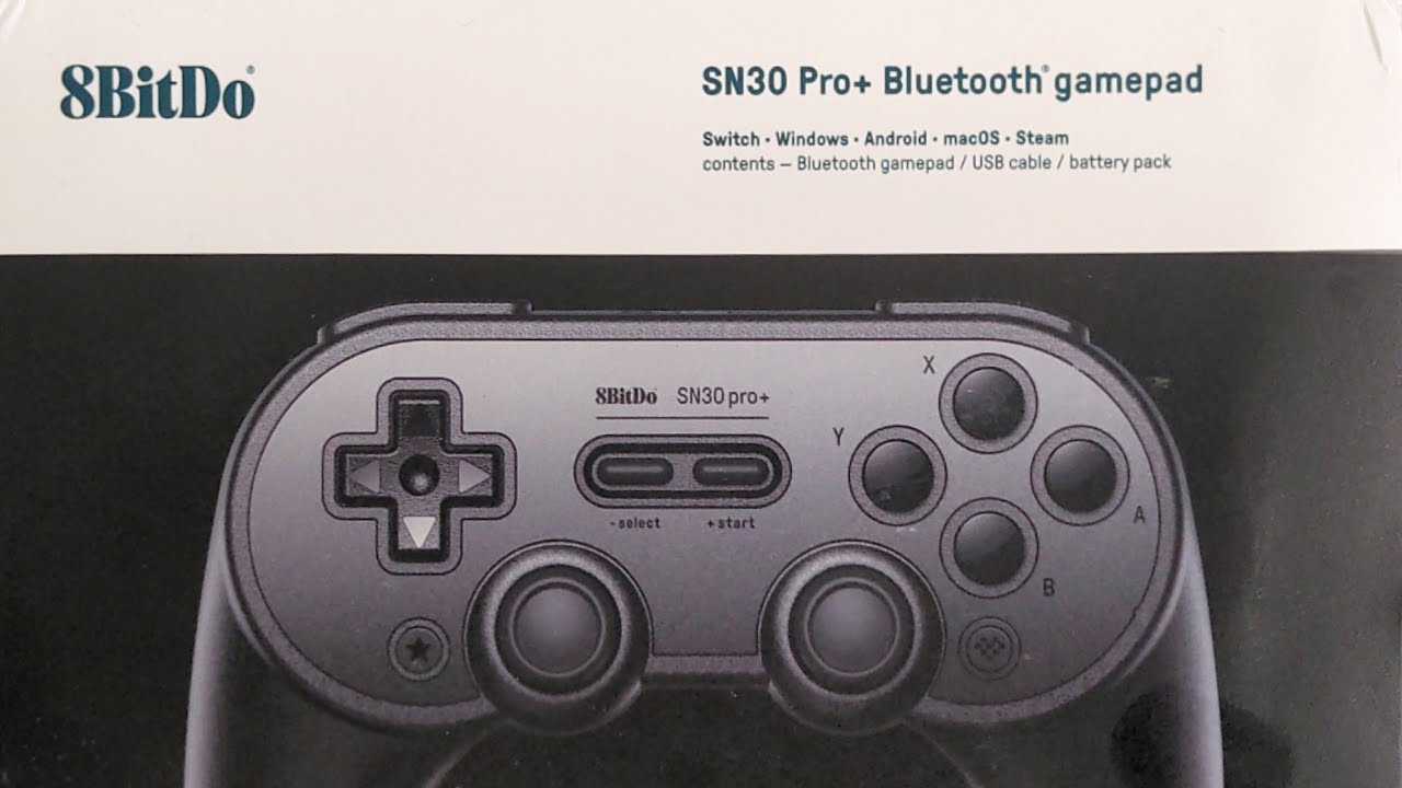 8bitdo Sn30 Pro Blutooth Gamepad For Amazon Fire Tv Stick Youtube