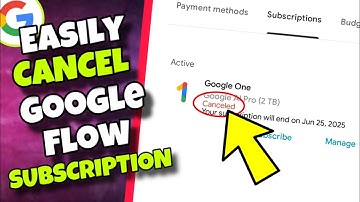 🛑 How To Cancel Google Flow / Google One or Gemini Subscription Easily