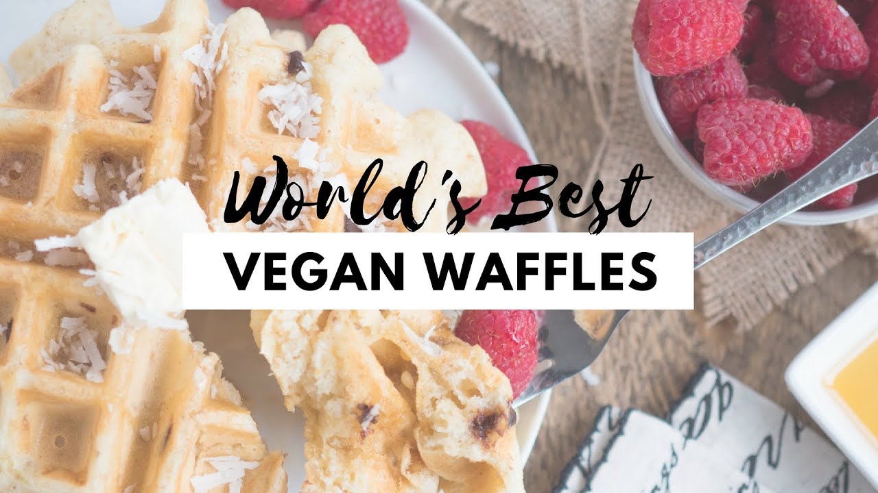 World's Best Vegan Waffles | Vegan Breakfast Recipe