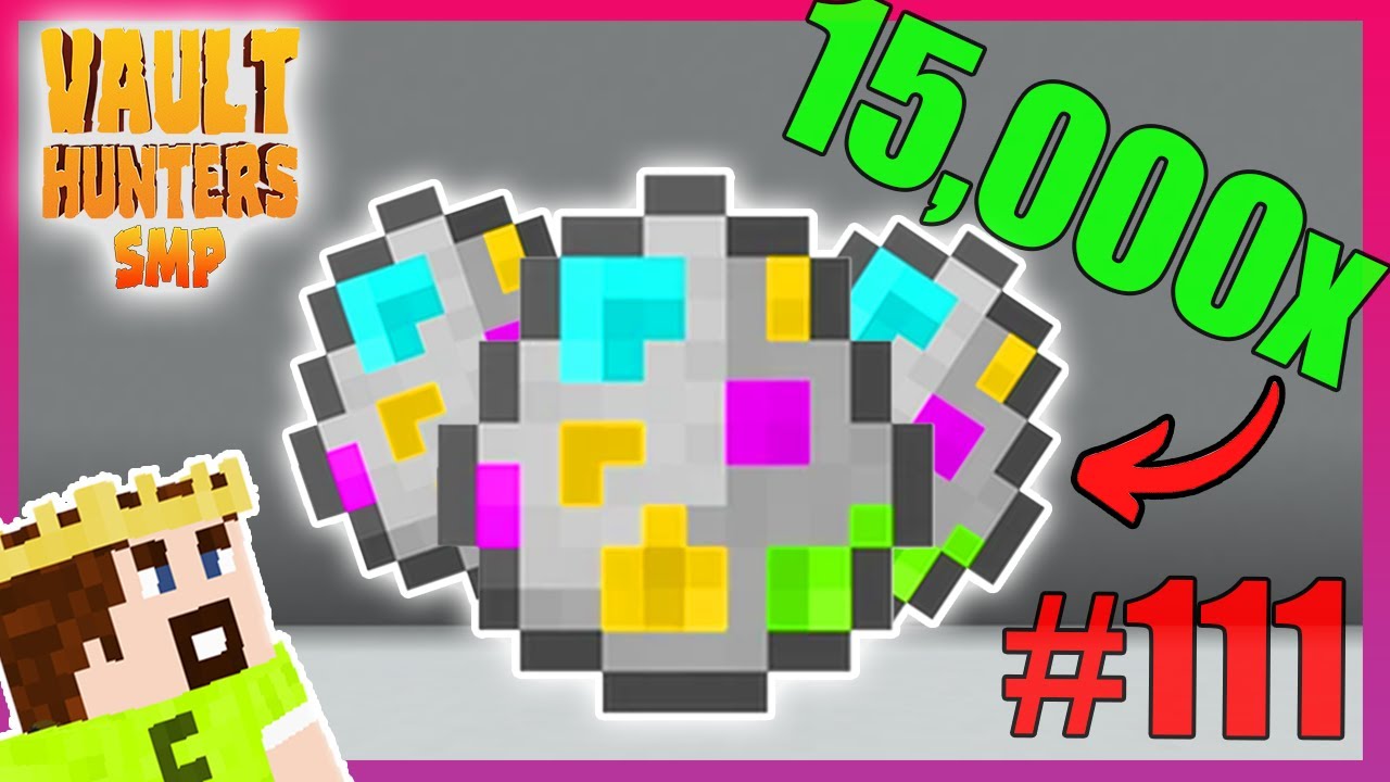 Opening 15,000 MYSTERY EGGS Minecraft Vault Hunters SMP eps111 YouTube