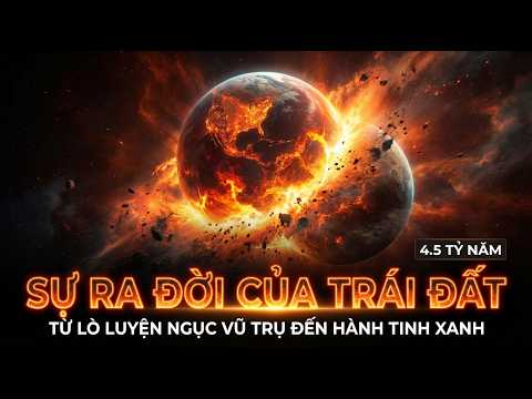 Thảm Hoạ Va Chạm 4,5 Tỷ Năm Trước Và Sự Hình Thành Của Trái Đất