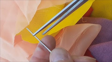 How to Sharpen Scissors with Needle