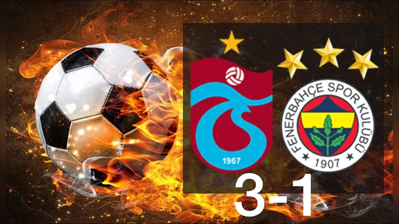 TRABZONSPOR 3 - 1 FENERBAHÇE ' DERBİSİNE GİTTİM (STADYUM ÇEKİMİ) 