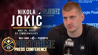 Nikola Jokić Full Game Seven Post Game Press Conference vs. Timberwolves 🎙