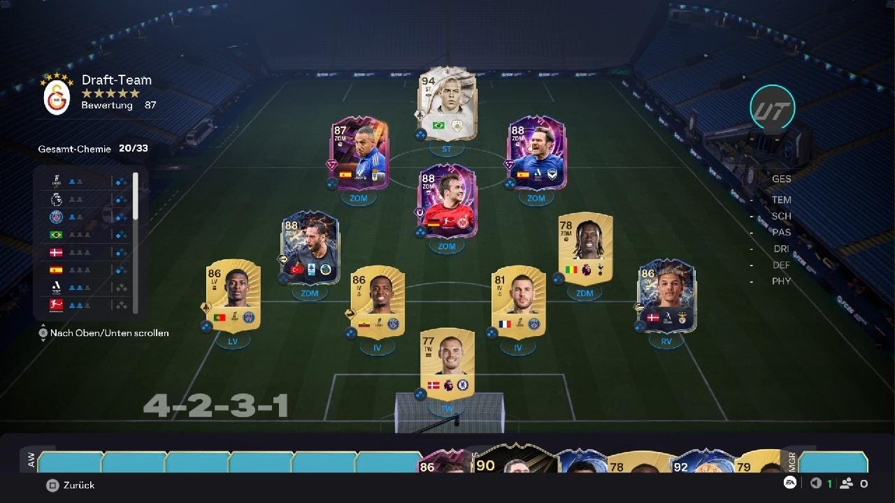 EA FC 26 Ultimate Team | Fut Draft aber R9