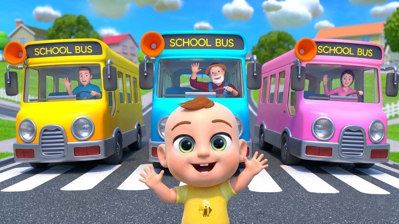 The Family Bus Song: Mommy, Daddy, and Me + More Lalafun Nursery Rhymes