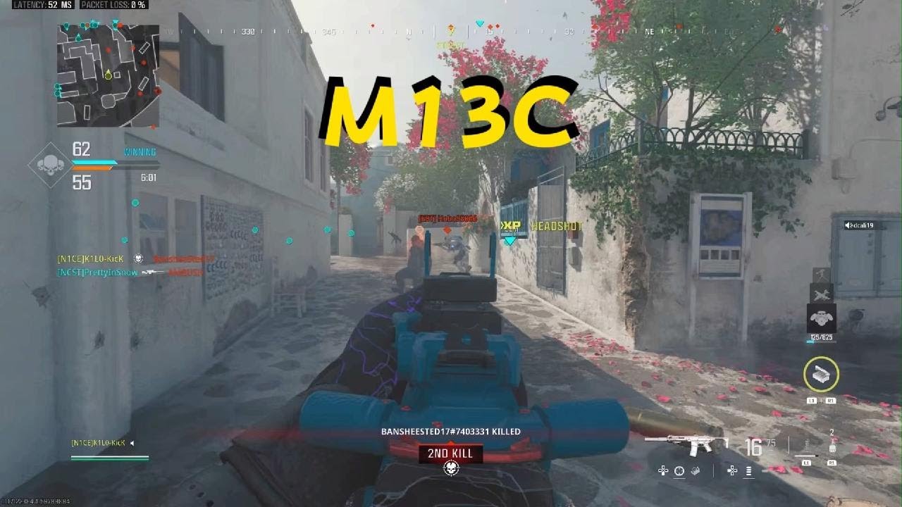 M13C gameplay on Greece (No Commentary)Call of Duty Mw3