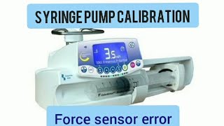 How to calibrate syringepump | Force sensor calibration#medicine #technology #medicalstudent 