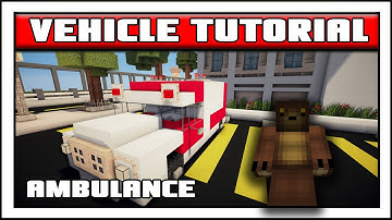 Minecraft: Vehicle Tutorial - Ambulance