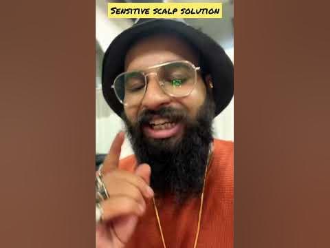 Solution of sensitive scalp follow for more #haircare #haireducation # ...