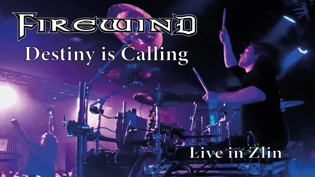 Firewind - Destiny is Calling - Drum cam (Live in Zlin)