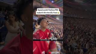 Ain't no way bruhh #ishowspeed #reaction #ucl