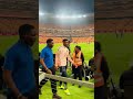 Orlando Pirates defender Mpho chabatsane ignoring the fans at the stadium