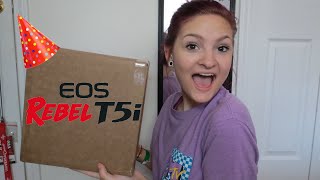 Unboxing the Canon Rebel T5i Camera! + Video Test | Alyssa Nicole |