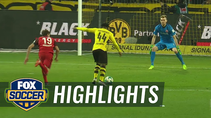 Borussia Dortmund vs. Eintracht Frankfurt | 2017-18 Bundesliga Highlights