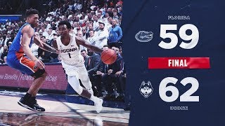 UConn Men's Basketball Highlights v. Florida 11/17/2019