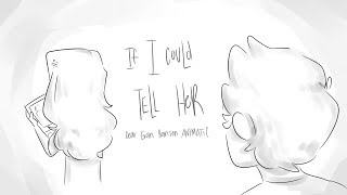 "If I could Tell Her" - Dear Evan Hansen [ANIMATIC] chords