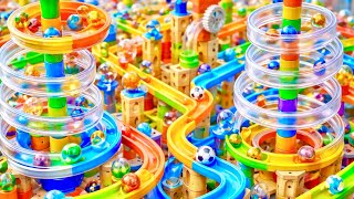Marble Run ASMR – Crystal Rolling Sound &amp; Calm Electric Flow 2