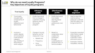 CVM - 3.2 - Loyalty Program Design and Effectiveness screenshot 3