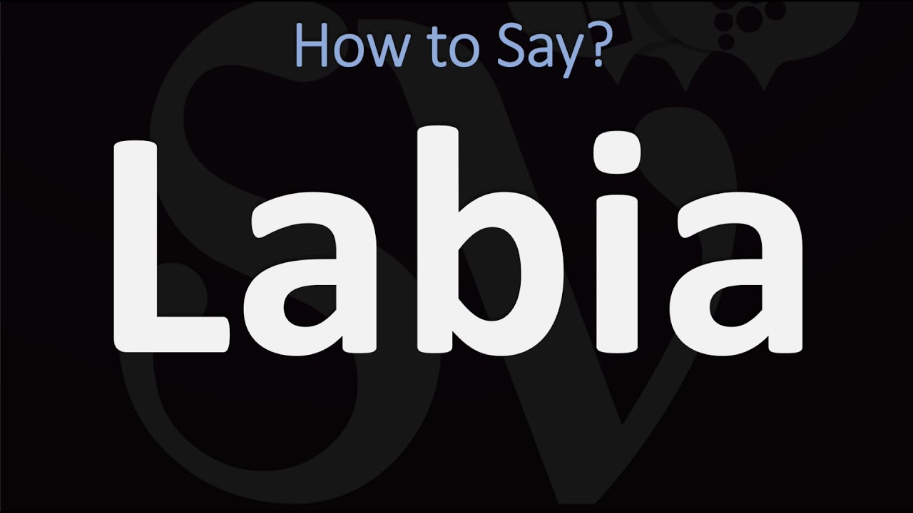 How To Pronounce Labia CORRECTLY YouTube