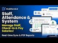 Staff Attendance, Salaries &amp; Permissions Management | MobiRemind HR System