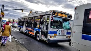 MTA Orion VII Original Q7 Buses To Cross Bay Blvd At 96 Street/Rockaway Blvd