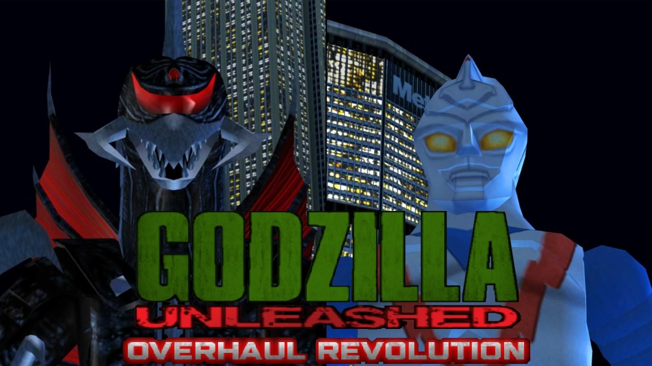 [Dolphin] Godzilla Unleashed Overhaul - Gigan vs Zone Fighter (1440p 60FPS)