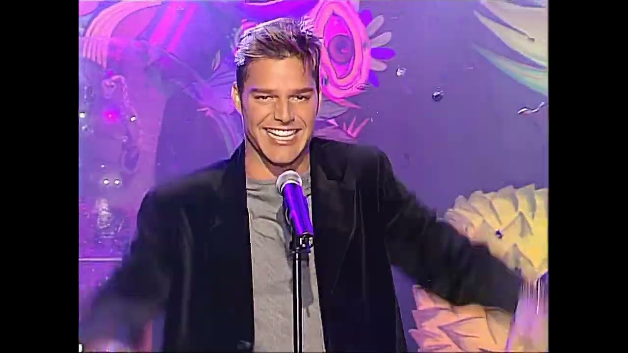 Ricky Martin - La Bomba (From Wetten Dass) 4K 60fps AI Upscale