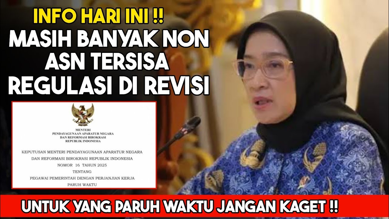 INFO PPPK PW DAN PENYELESAIAN SISA HONORER ‼️UU ASN DI REVISI